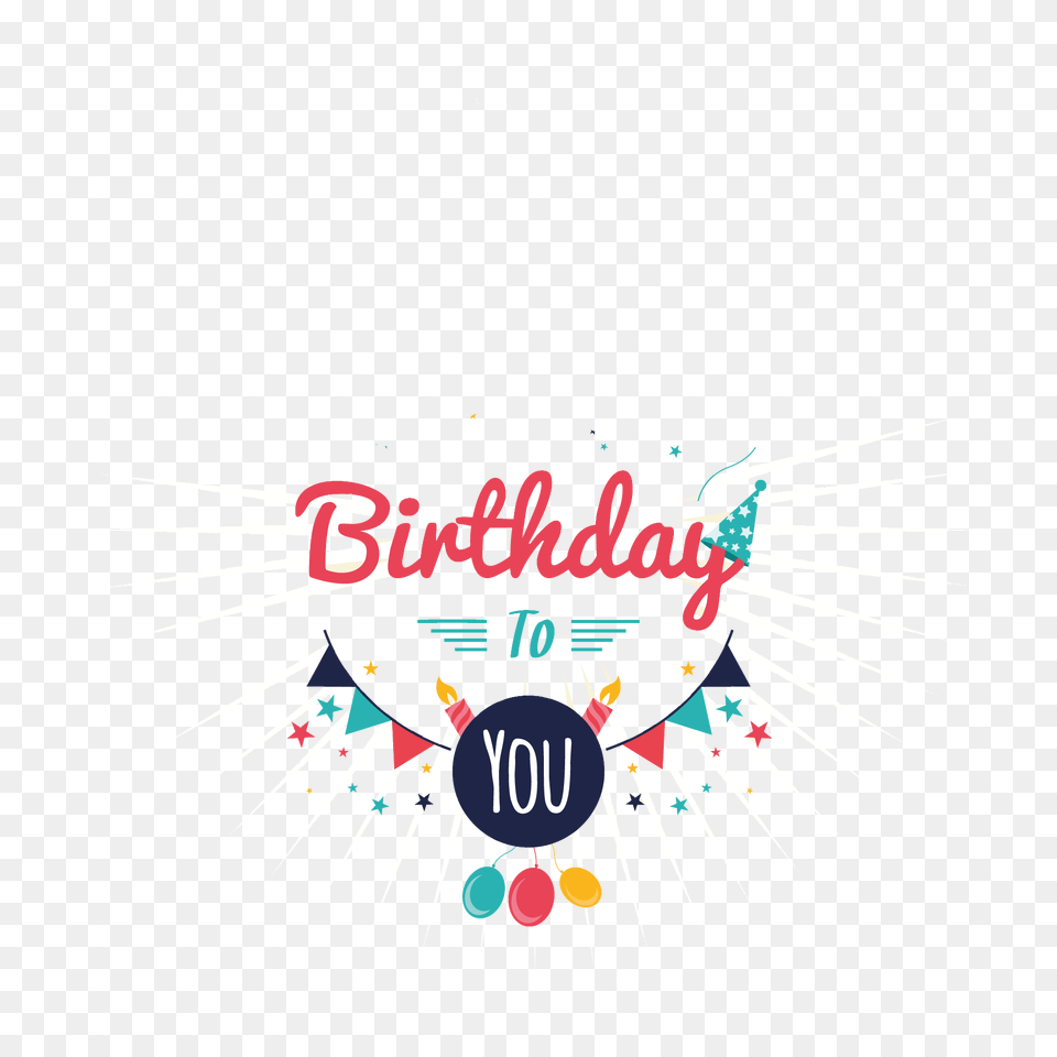 Happy Birthday Vector Clipart, Advertisement, Poster, Logo, Art Png Image