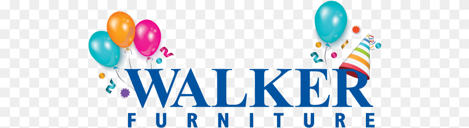 Happy Birthday Walker Furniture Las Vegas Walker Furniture, Balloon, People, Person Free Transparent Png