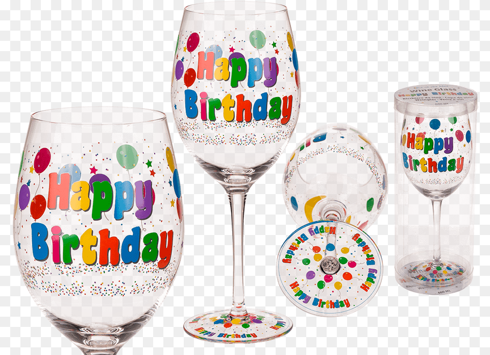 Happy Birthday Wijnglas, Alcohol, Wine, Liquor, Goblet Free Transparent Png