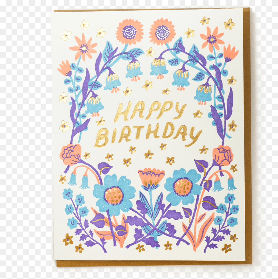 Happy Birthday Wildflowers Cardclass Lazyload Lazyload Christmas Card, Envelope, Greeting Card, Mail, Art Png Image