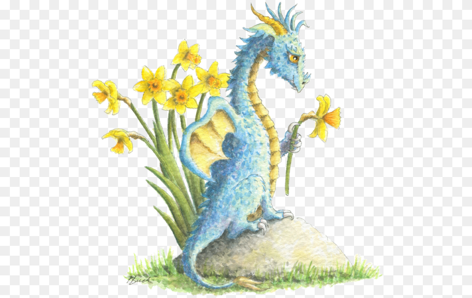 Happy Birthday With Dragon, Plant, Flower, Animal, Mammal Free Png