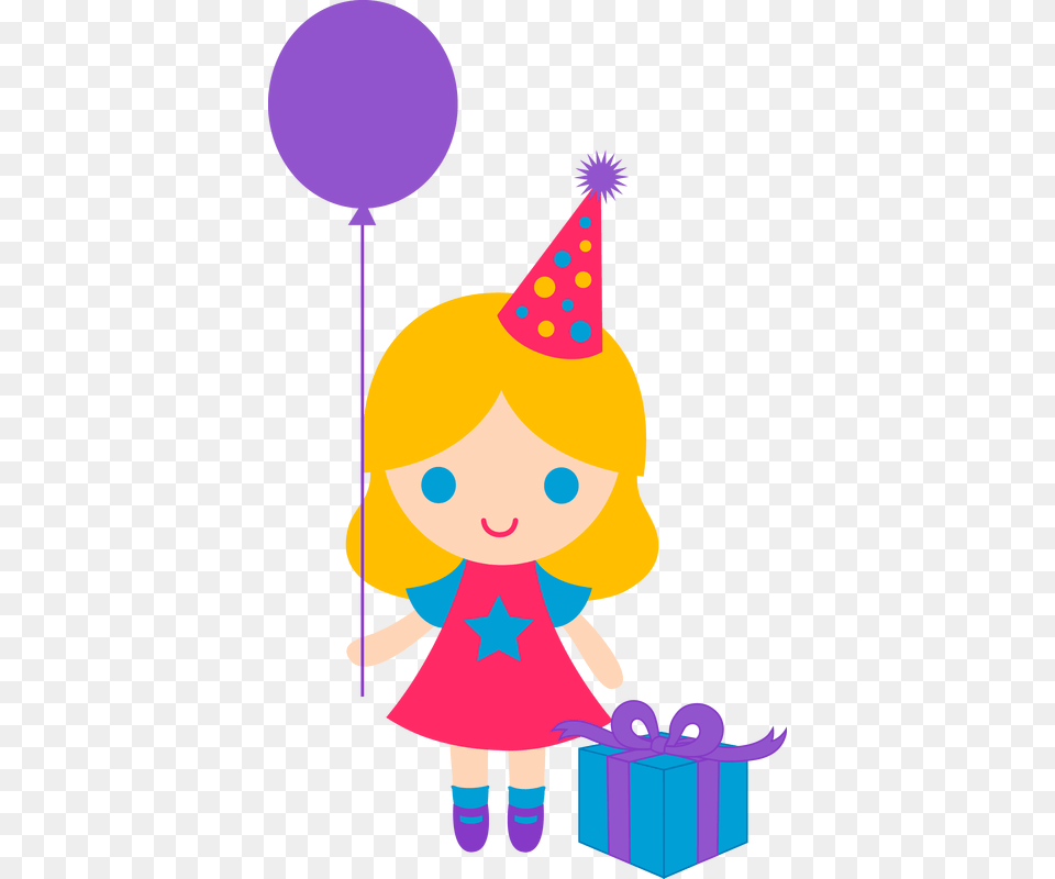 Happy Birthday Woman Clipart, Clothing, Hat, Party Hat, Baby Free Png