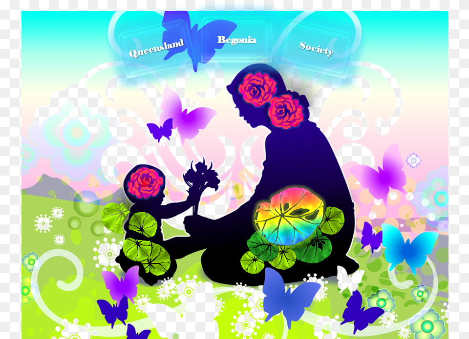 Happy Birthday Young Mother Happy Birthday Young Mother, Art, Floral Design, Graphics, Pattern Png