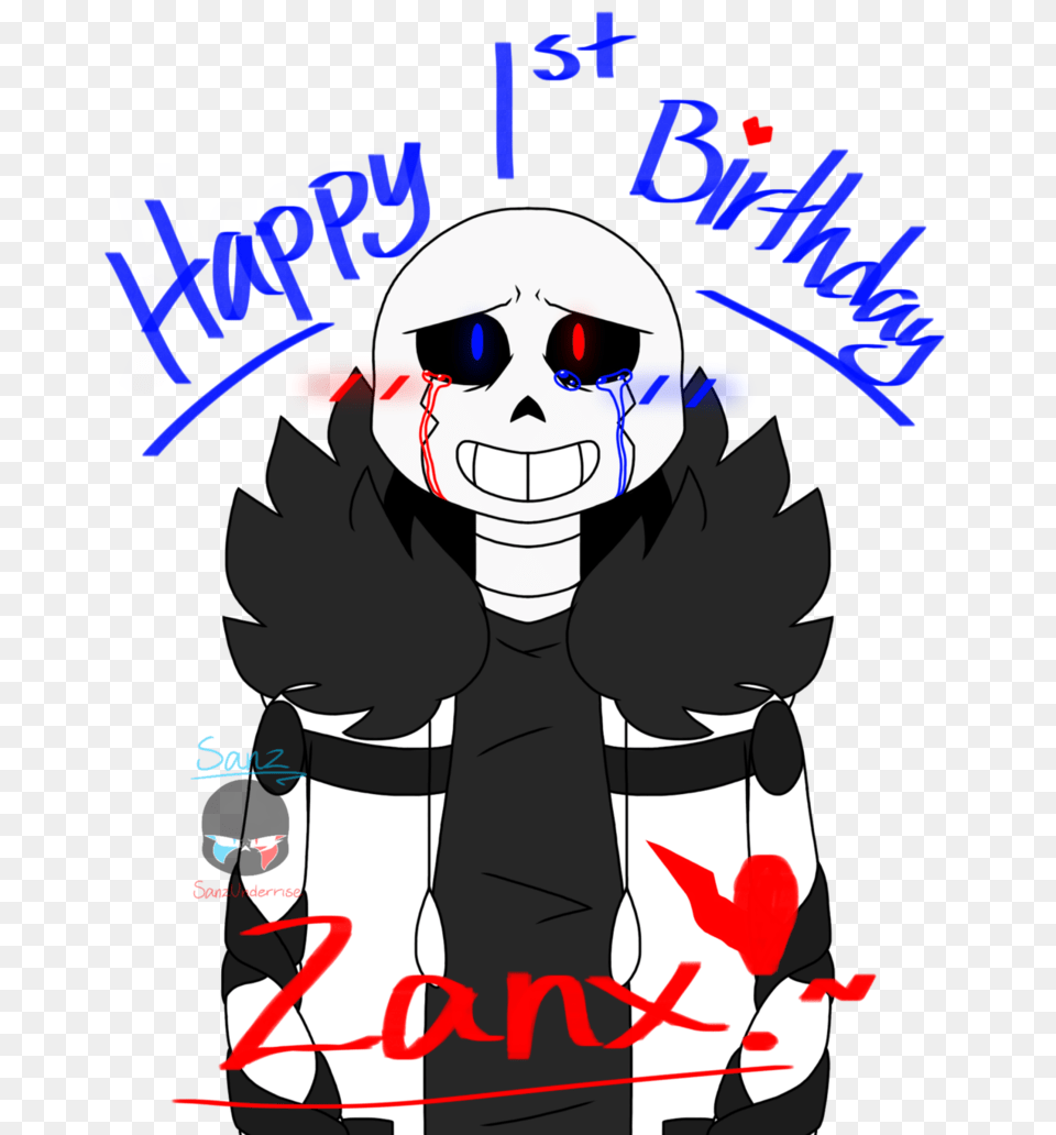 Happy Birthday Zanx, Baby, Book, Comics, Person Free Png Download