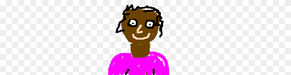Happy Black Guy Drawing, Baby, Person, Face, Head Free Transparent Png