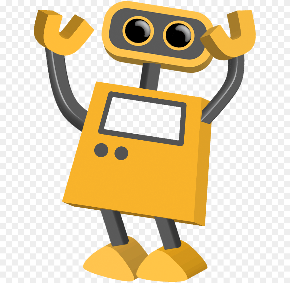 Happy Bot, Robot Free Png Download