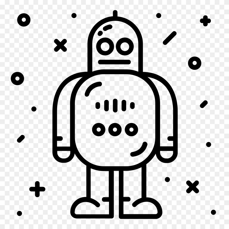 Happy Bot Sparkles, Robot, Ammunition, Grenade, Weapon Png Image