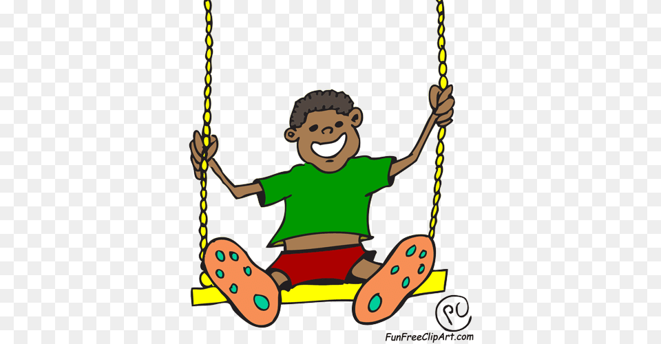 Happy Boy On Swing, Toy, Play Area, Baby, Person Png Image