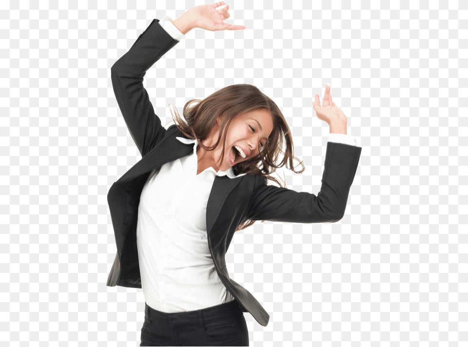 Happy Business Woman Happy Business Woman, Person, Head, Face, Adult Free Png