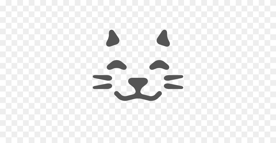 Happy Cat, Stencil, Face, Head, Person Png