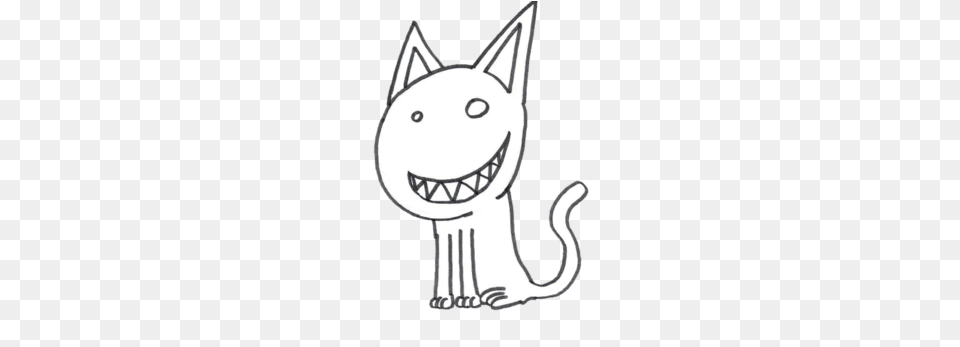 Happy Cat Cartoon, Animal, Egyptian Cat, Mammal, Pet Png