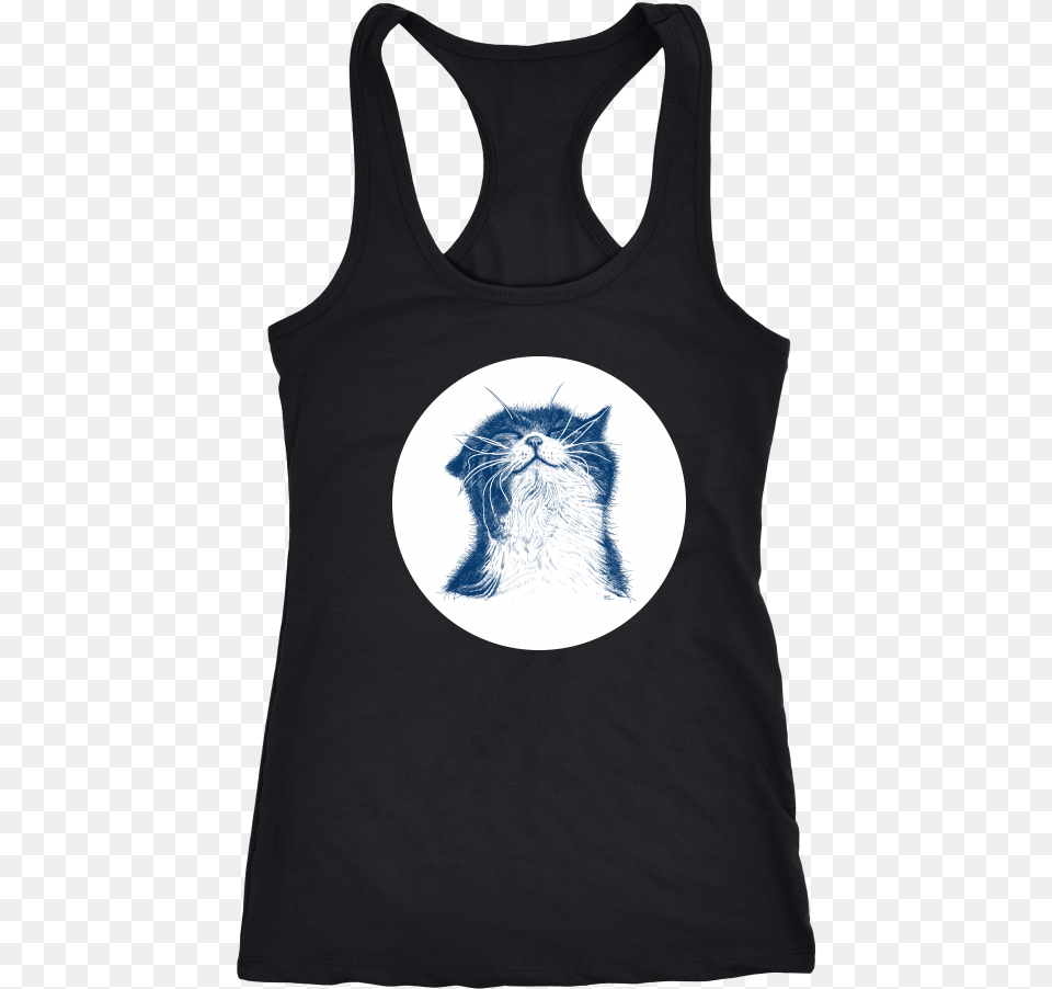 Happy Cat Sketch Tank Saw Mommy Kissing Uncle Jaime, Tank Top, Clothing, Pet, Mammal Free Transparent Png