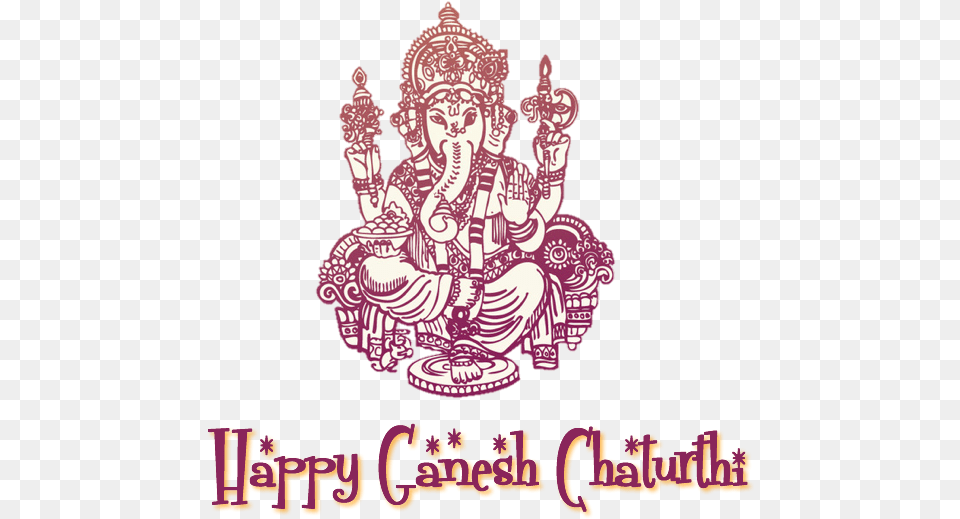 Happy Chaturthi Clipart Happy Ganesh Chaturthi, Art, Baby, Person, Face Free Transparent Png