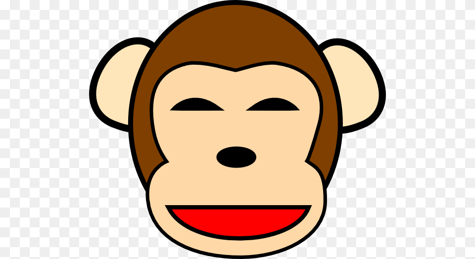 Happy Chimpanzee Clip Art, Baby, Person, Face, Head Free Transparent Png