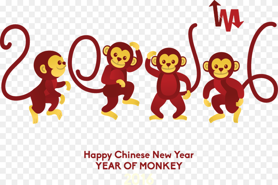 Happy Chinese New Year 2016 Cny, Animal, Baby, Bear, Mammal Png