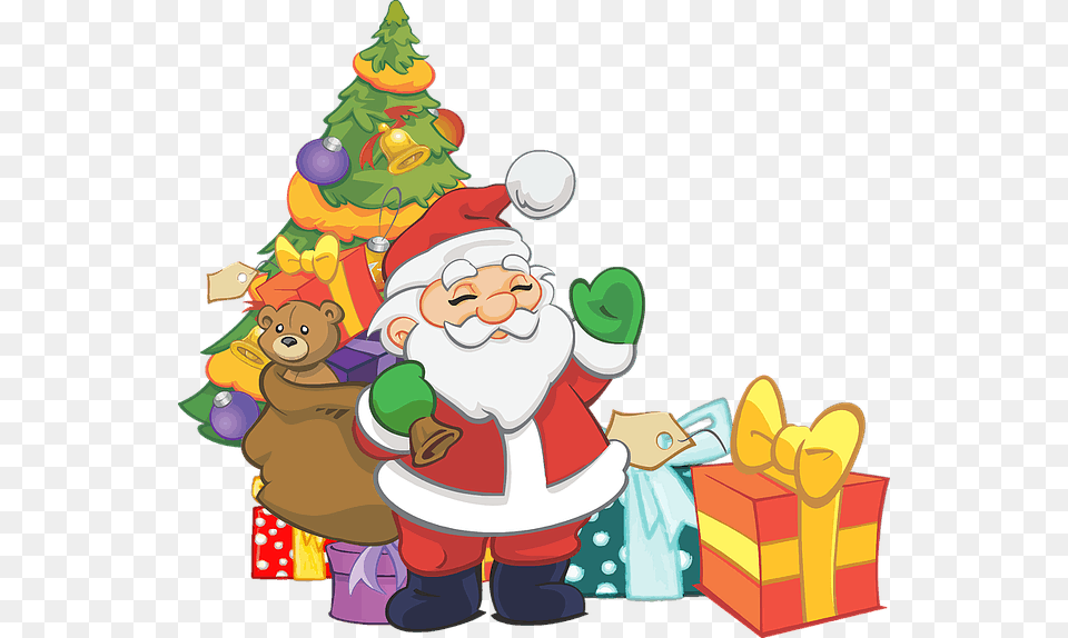 Happy Christmas Santa Claus Clip Art, Baby, Person, Christmas Decorations, Festival Png