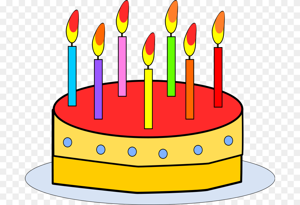 Happy Clip Art, Birthday Cake, Cake, Cream, Dessert Free Png
