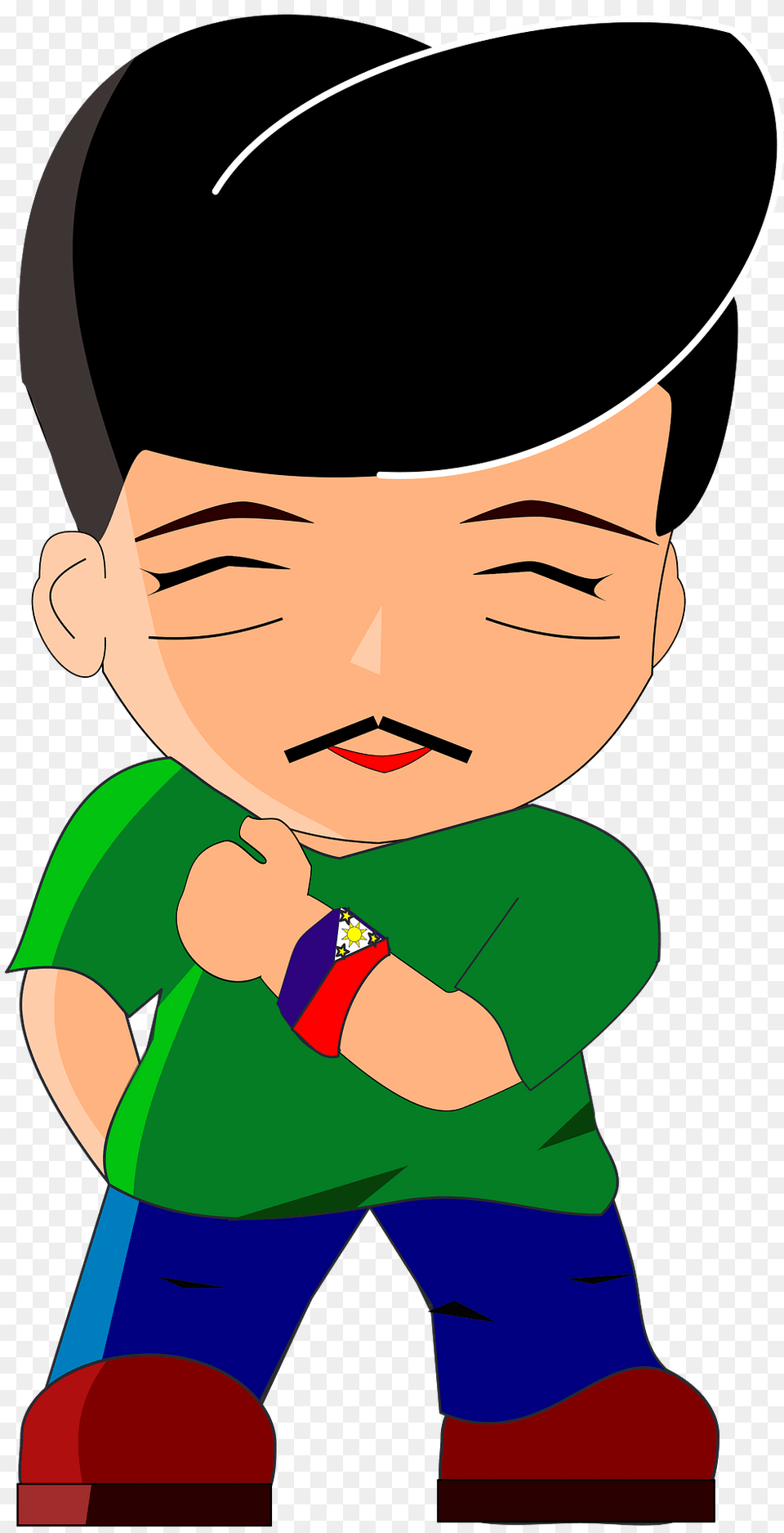 Happy Clipart, Baby, Person, Face, Head Png Image