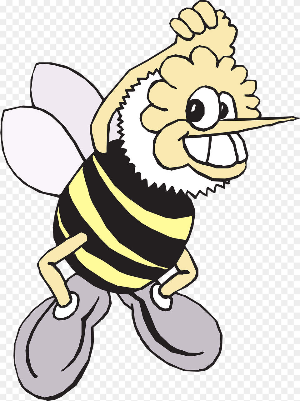 Happy Clipart, Animal, Invertebrate, Insect, Honey Bee Png