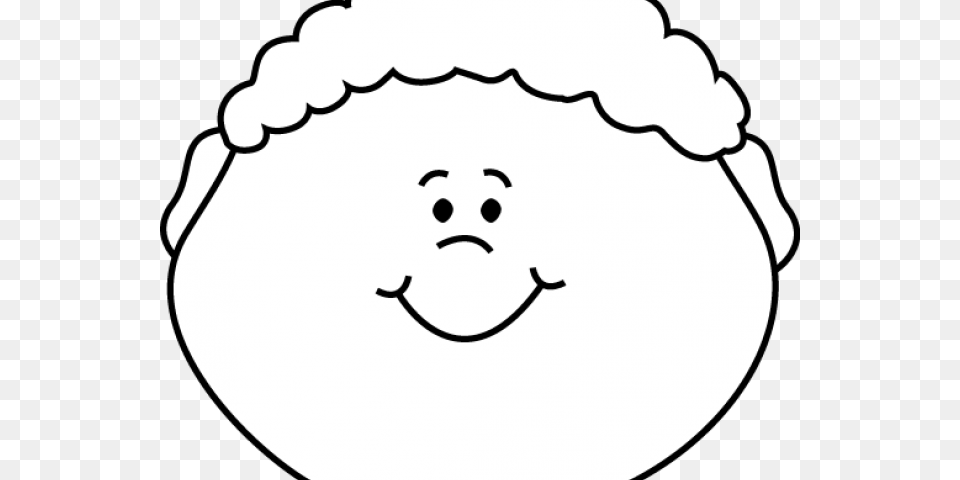 Happy Clipart Black And White, Stencil, Face, Head, Person Free Transparent Png