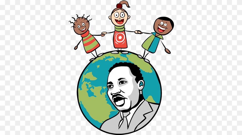Happy Clipart Martin Luther King Day Dr King Clip Art, Face, Head, Person, Baby Png