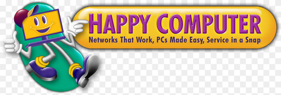 Happy Computer Computer Laptop Repair Plano Frisco Happy Computer Logo, Toy Free Png Download