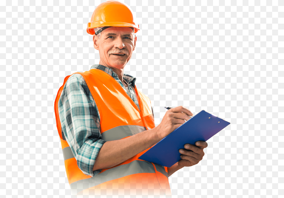 Happy Construction Site Foreman2 Construction Worker, Clothing, Hardhat, Helmet, Person Free Png