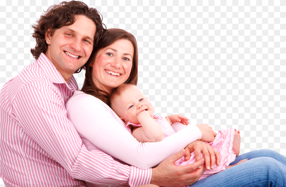 Happy Couple And Baby, Portrait, Face, Photography, Person Free Png Download