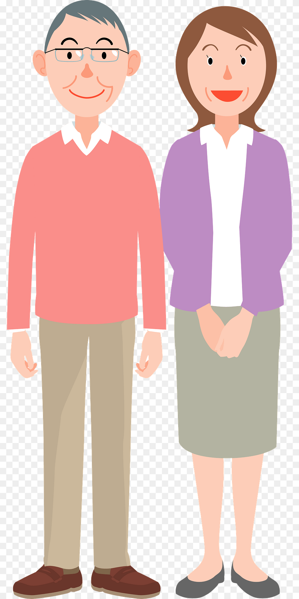 Happy Couple Clipart, Sleeve, Clothing, Long Sleeve, Person Png Image
