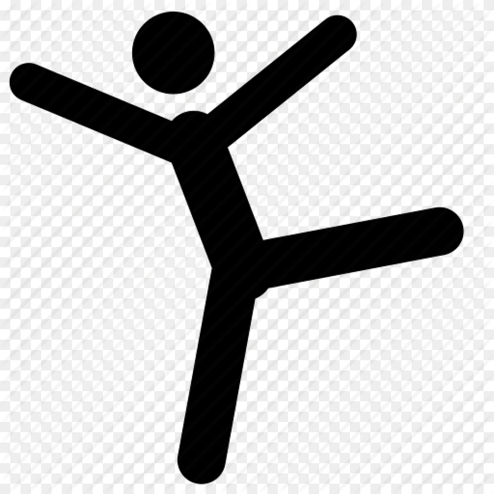 Happy Dance Icon Free Clipart Download, Cross, Symbol Png