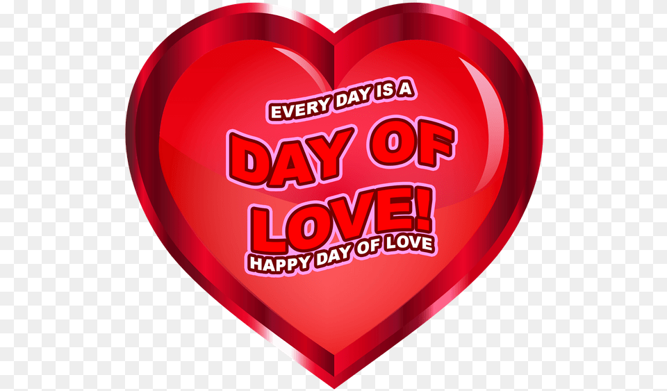 Happy Day Of Love Heart, Food, Ketchup Free Png Download