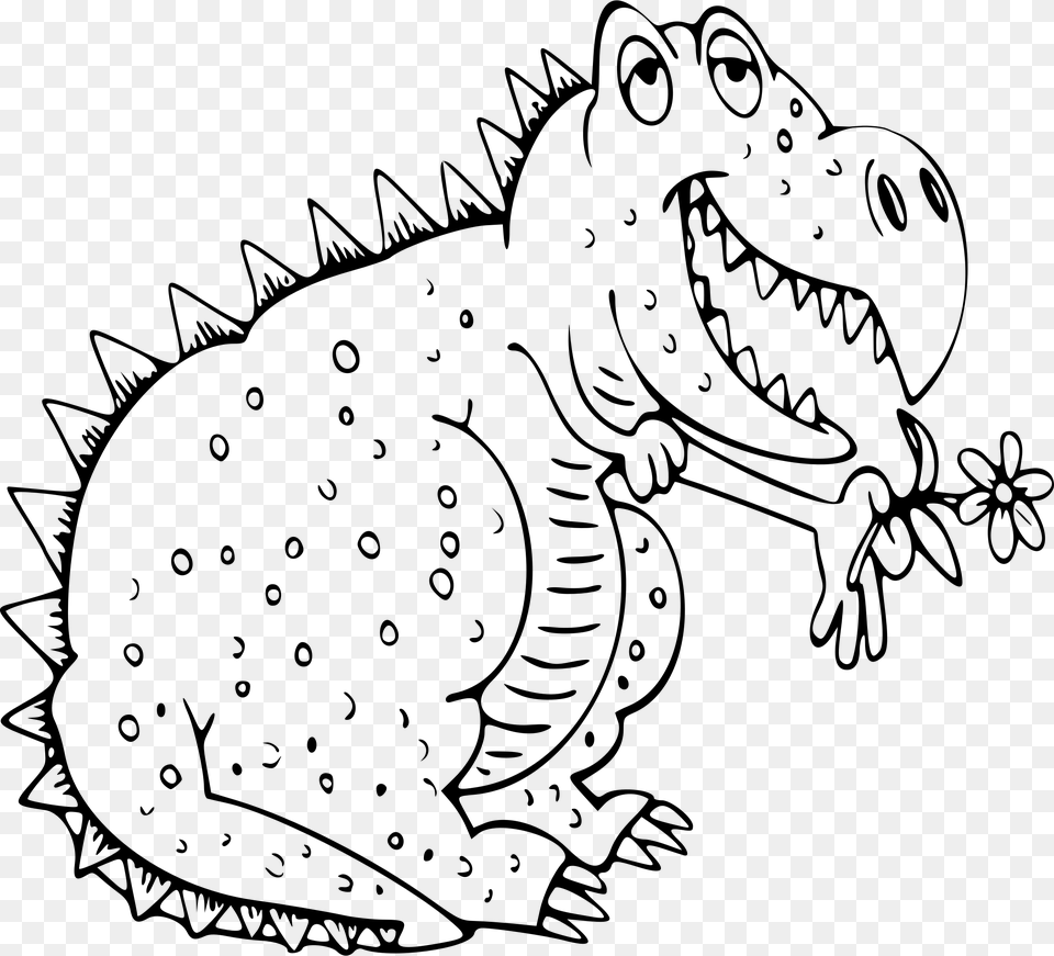 Happy Dinosaur Clip Arts Dinosaur Clipart Out Line, Gray Png Image