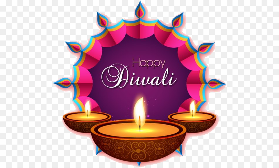 Happy Diwali, Festival, Candle Free Transparent Png