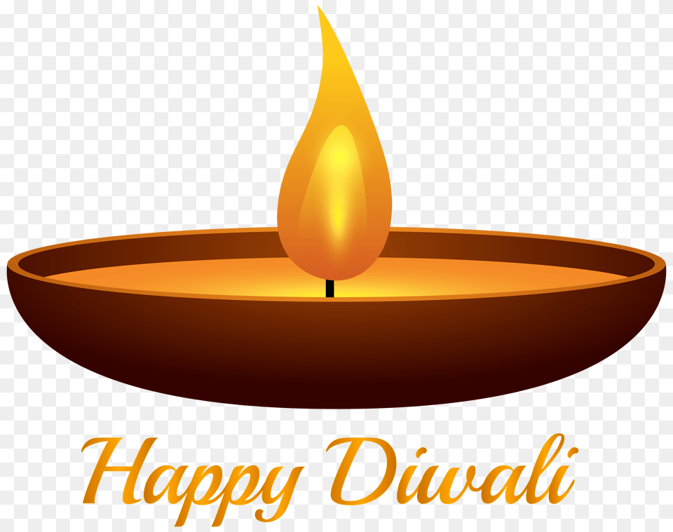 Happy Diwali Candle Clip Art, Fire, Flame, Appliance, Ceiling Fan Free Png Download