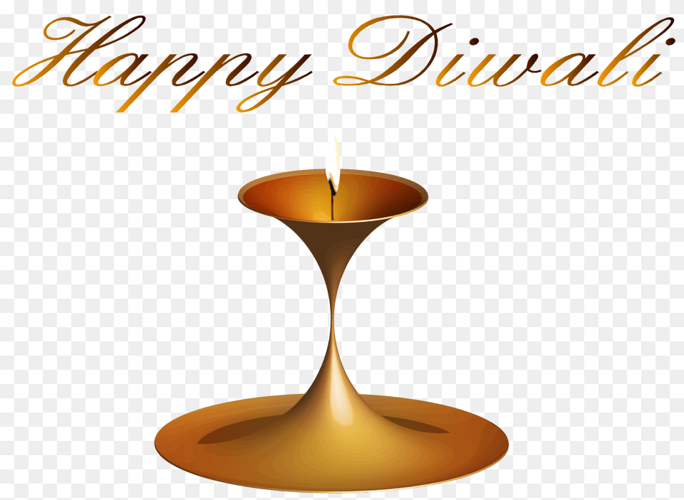 Happy Diwali Candle Clipart Free Png