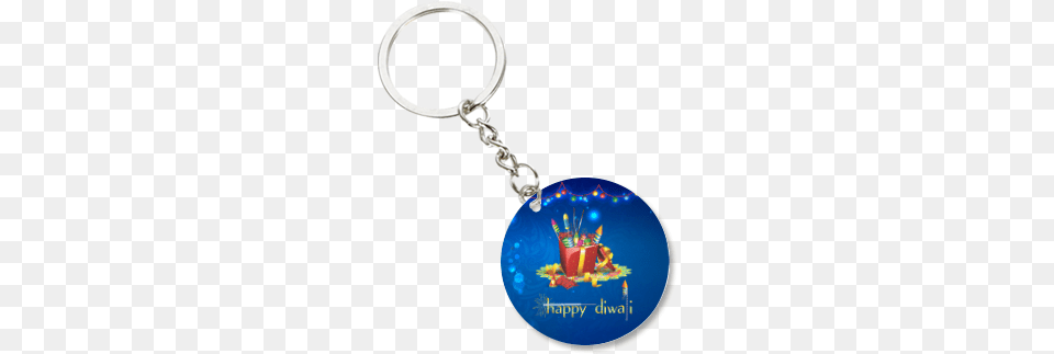 Happy Diwali Crackers Bucket Round Key Chain Keychain, Accessories, Jewelry, Necklace, Locket Free Png
