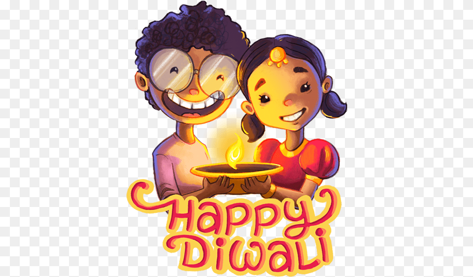 Happy Diwali Diwali Stickers In Whatsapp, Baby, Person, Face, Head Free Png Download
