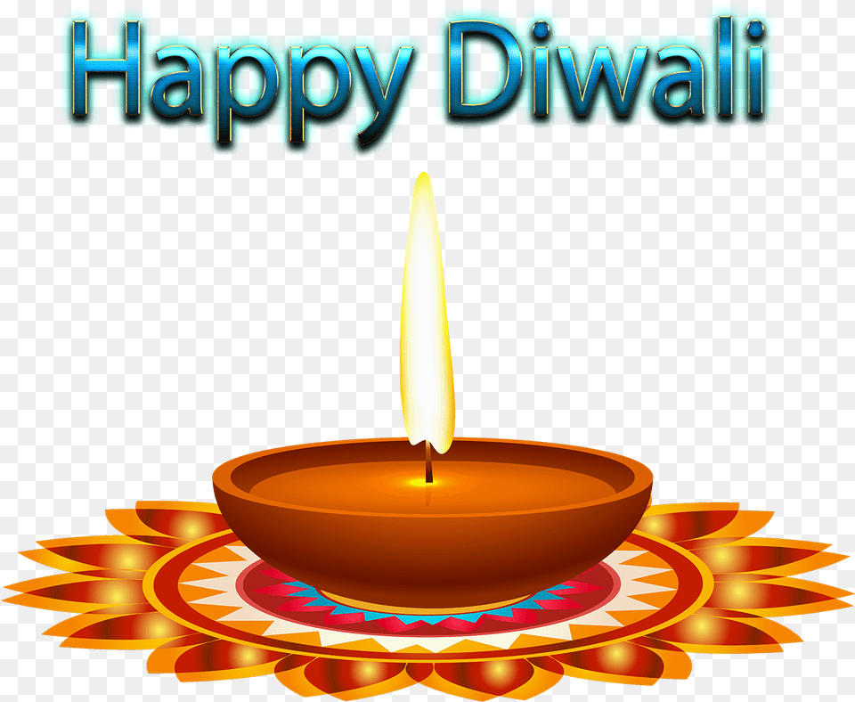 Happy Diwali Diya, Festival, Candle Free Png Download