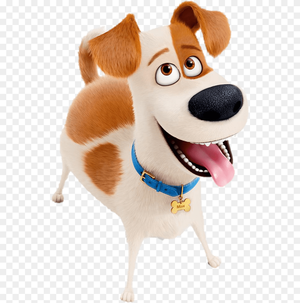 Happy Dog For Kids Dogs Names In Secret Life Of Pets, Snout, Animal, Canine, Hound Png