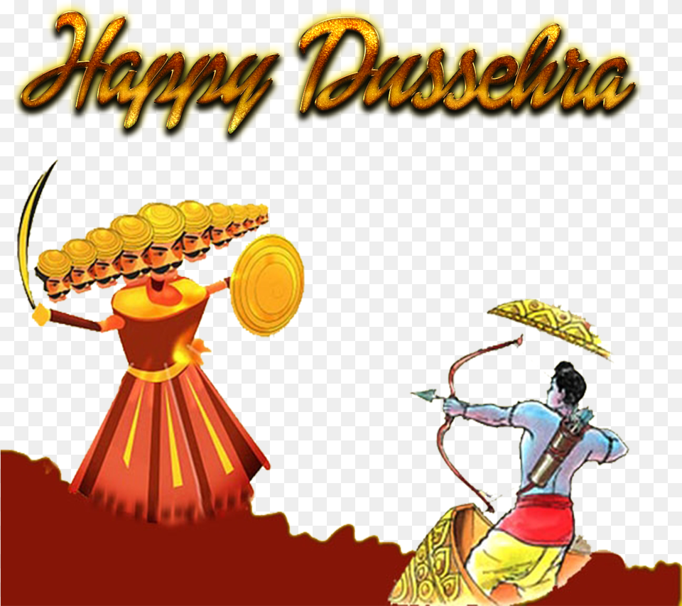 Happy Dussehra Image Vijayadashami, Baby, Person, Circus, Leisure Activities Free Transparent Png