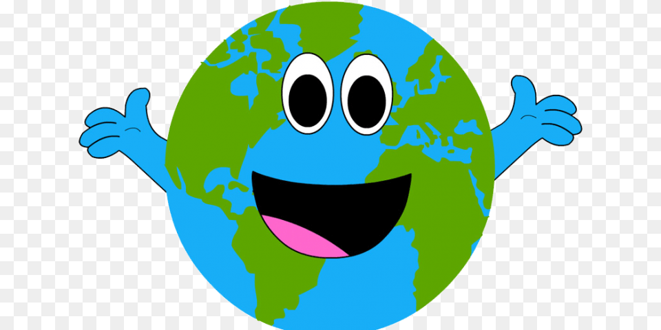 Happy Earth, Face, Head, Person Png Image