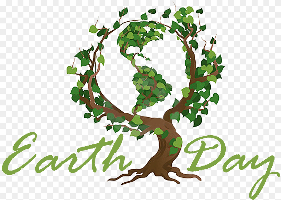 Happy Earth Day Photo, Green, Plant, Tree, Vegetation Png Image
