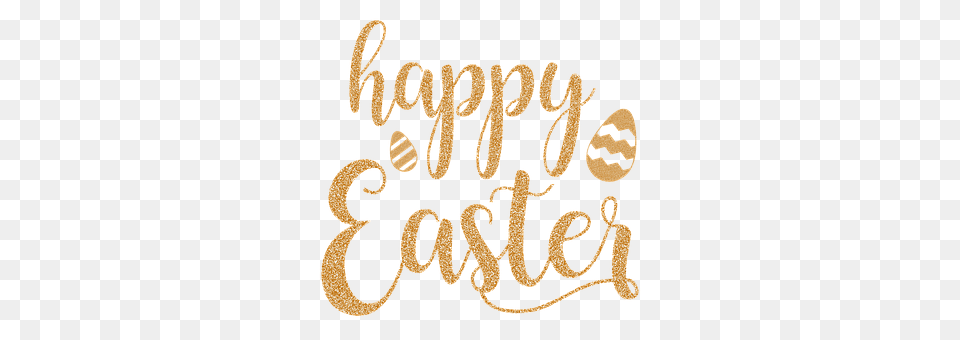 Happy Easter Calligraphy, Handwriting, Text Free Png Download