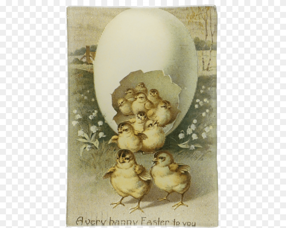 Happy Easter, Art, Painting, Animal, Bird Free Png