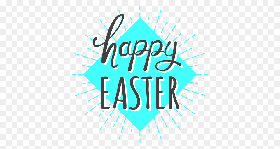 Happy Easter Blue Light Message, Book, Publication, Text Png Image