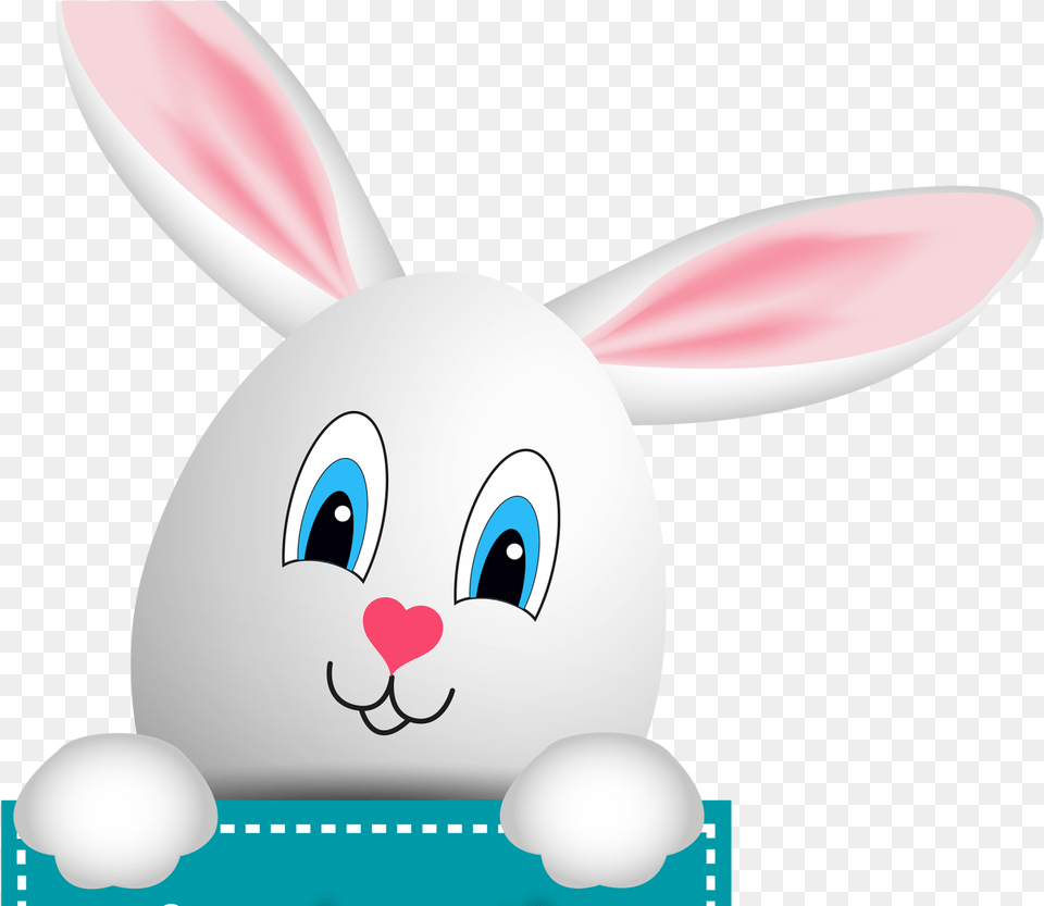 Happy Easter Bunny Clipart Transparent Background Happy Easter Transparent, Appliance, Ceiling Fan, Device, Electrical Device Free Png Download