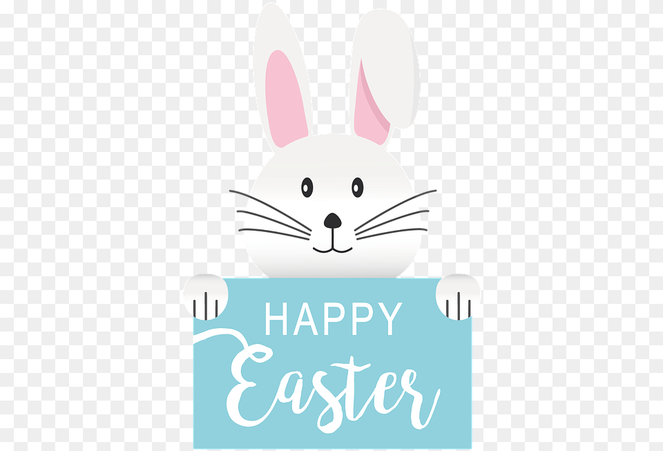 Happy Easter Bunny Image On Pixabay Cartoon, Animal, Mammal, Rodent, Fish Free Png Download
