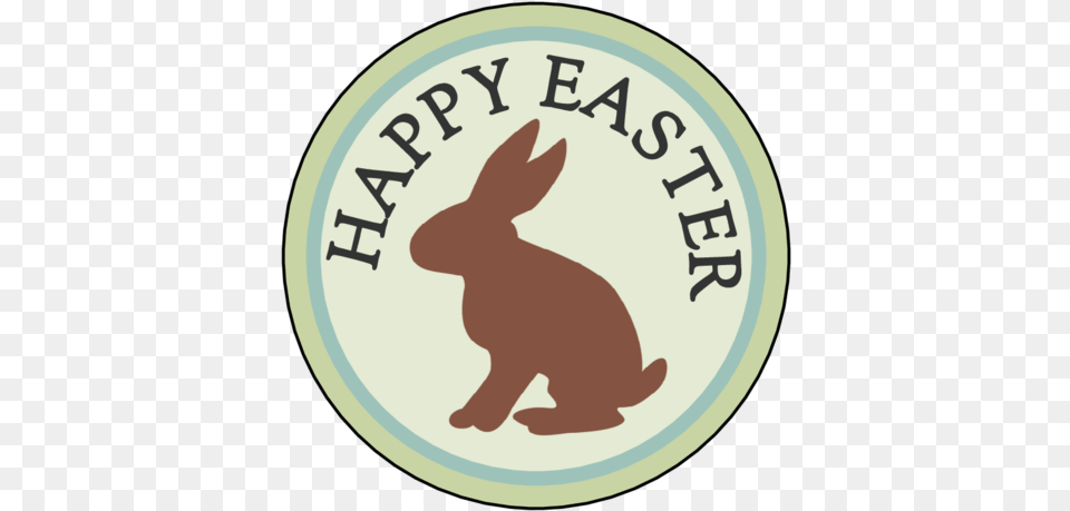 Happy Easter Bunny Label Templates Ol350 Onlinelabelscom Happy Easter Transparent Easter Bunny, Baby, Person, Animal, Mammal Free Png