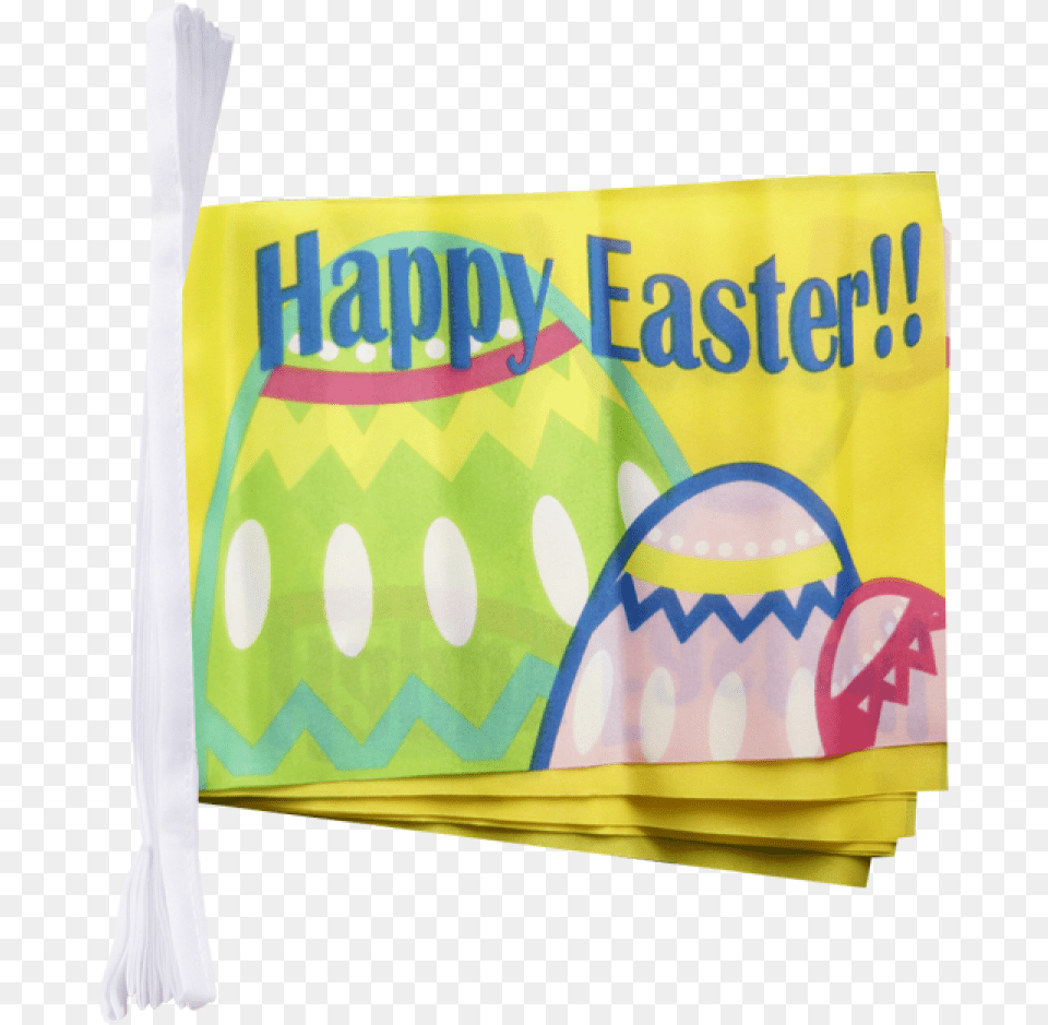 Happy Easter Bunting Flags Banner Free Png