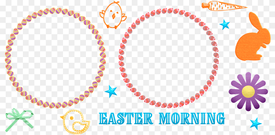Happy Easter Bunting Frame On Pixabay Ikp Knowledge Park, Accessories, Jewelry, Necklace Png Image